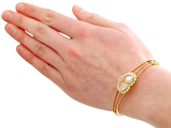 Bangle worn on hand