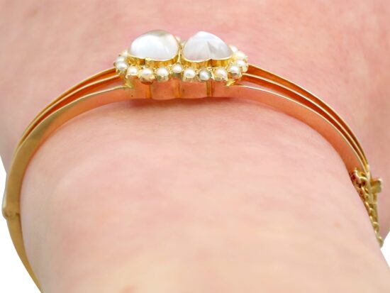 Bangle worn on wrist