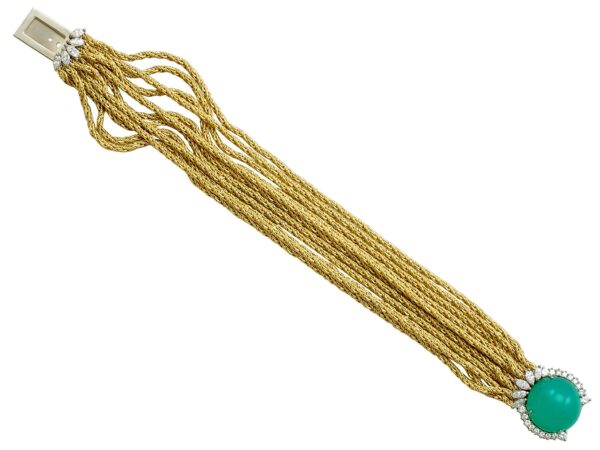 1960 Vintage Yellow Gold Bracelet