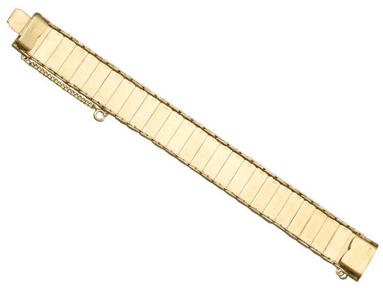 Vintage Gold Bracelet Front View