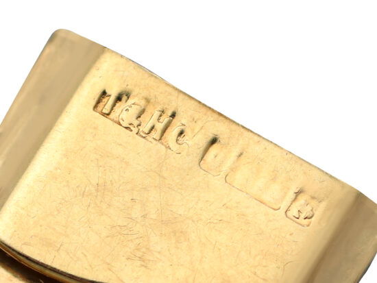Vintage Gold Bracelet Hallmark