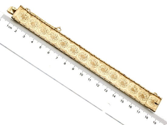 Vintage Gold Bracelet Measurement Ruler