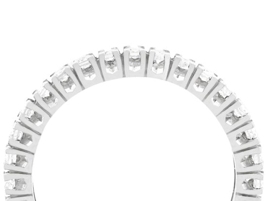 18ct White Gold Full Eternity Ring