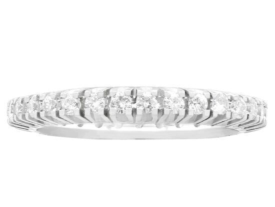 18ct White Gold Full Eternity Ring