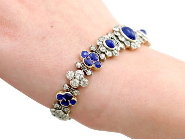 Antique Yellow Gold Wrist View Close-Up