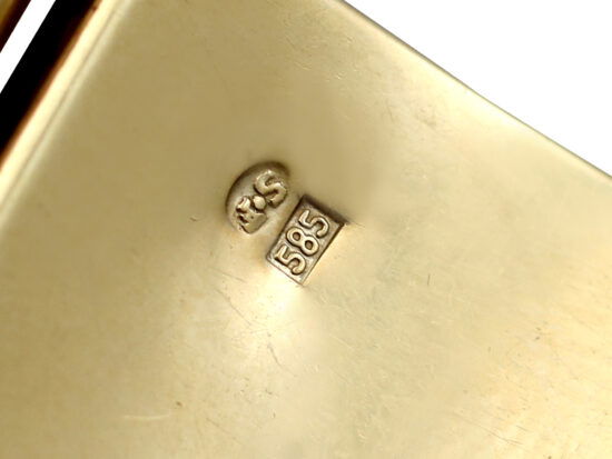 Antique Bracelet Hallmark Close-Up