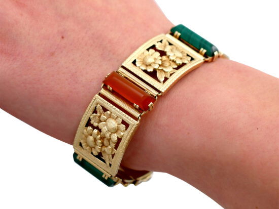 Antique Yellow Gold Wrist View