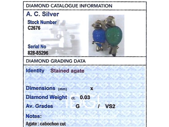 Diamond Grading Report Card