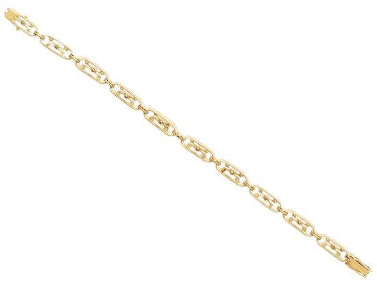 Edwardian Diamond Bracelet Reverse View
