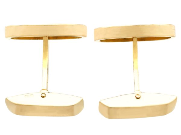 vintage gold georg jensen cufflinks