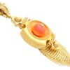 Coral Pendant Necklace Close View