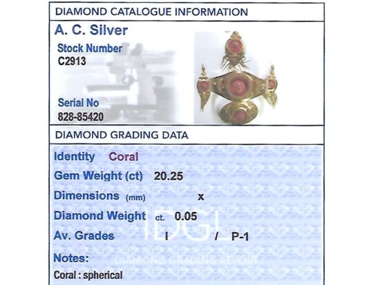 IDGL Diamond Grading Report Card