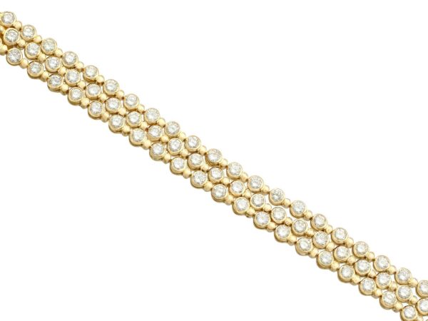 French vintage diamond bracelet