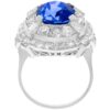 sapphire cocktail ring from 1930s