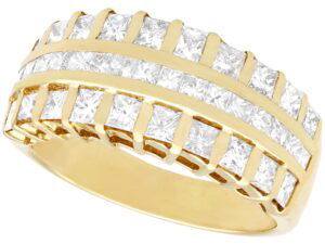 Vintage 18ct Yellow Gold Diamond Ring