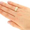 wearing Vintage 18ct Yellow Gold Diamond Ring