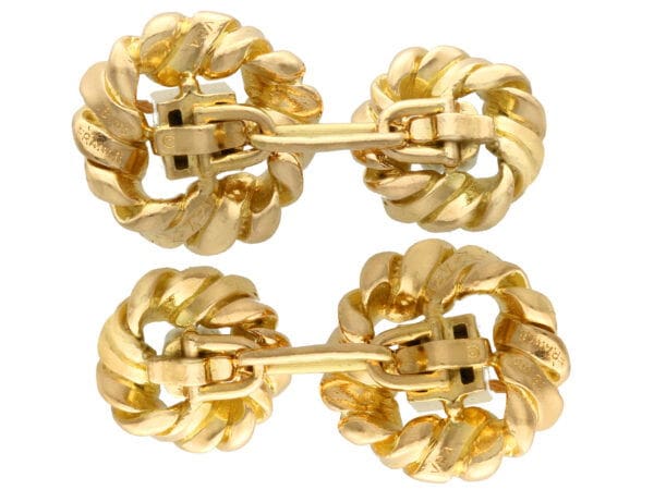 back of Van Cleef Arpels Cufflinks
