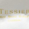 Tessier antique gold grasshopper brooch maker