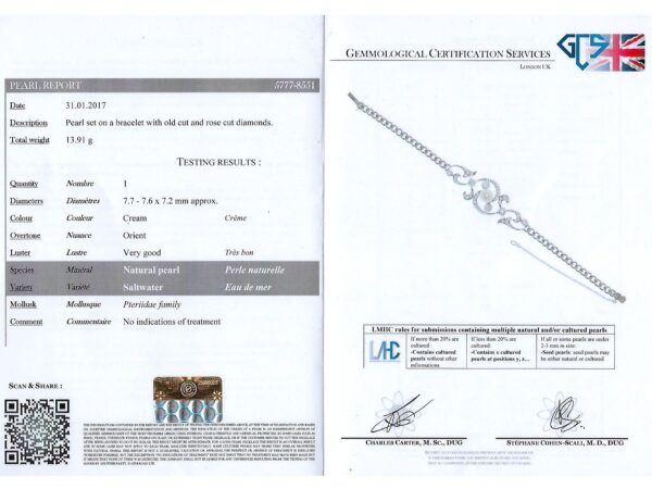 GCS Pearl Certification Documentation