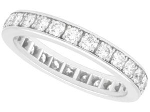 18ct White Gold Eternity Ring Diamond