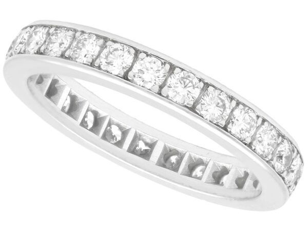 18ct White Gold Eternity Ring Diamond