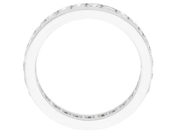 vintage 18ct White Gold diamond Eternity Ring