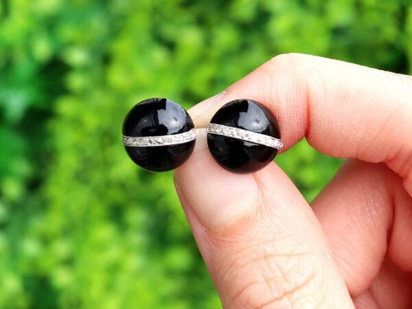 art deco cufflinks
