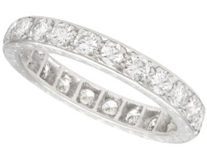 1930s 1.92ct Diamond Eternity Ring