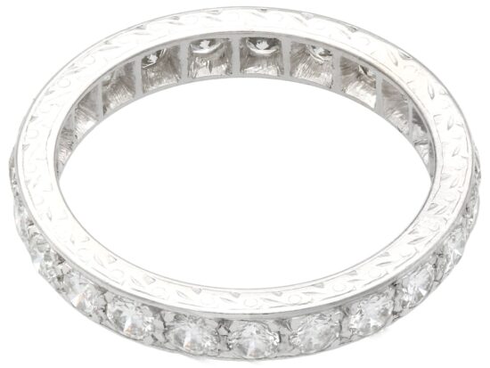 1930s 1.92ct Diamond Eternity Ring