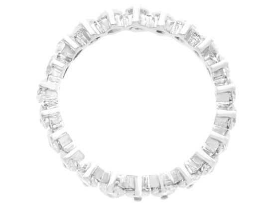 Full Eternity Ring in White Gold 1980s