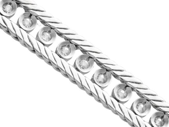 White Gold Bracelet Reverse Close-Up