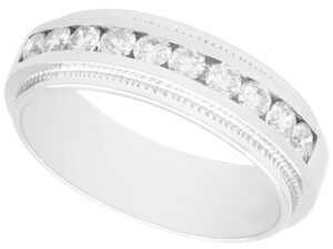 Vintage Unisex Eternity Ring