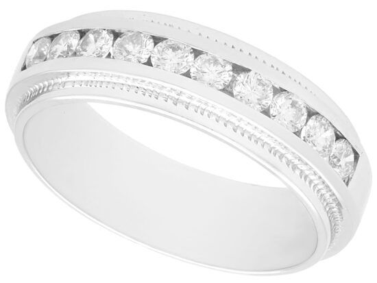 Vintage Unisex Eternity Ring