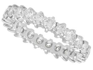 Vintage Full Diamond Eternity Ring