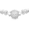 Diamond Necklace Bracelet Set