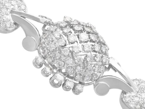 Diamond Necklace Angled View