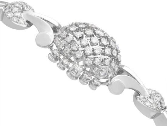Diamond Bracelet Side View