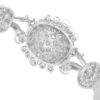 Reverse View of Diamond White Gold Bracelet