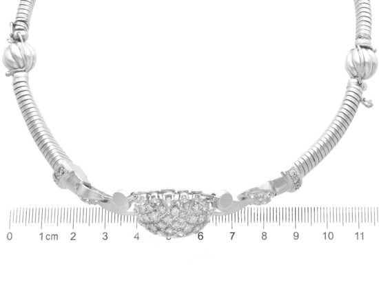 Art Deco Diamond Bracelet Necklace Measurements