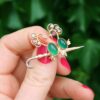 Double Bird Brooch Outside