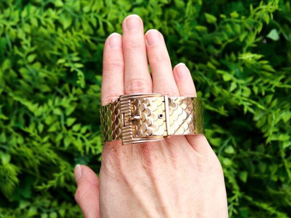 French Yellow Gold Bangle Outdoor