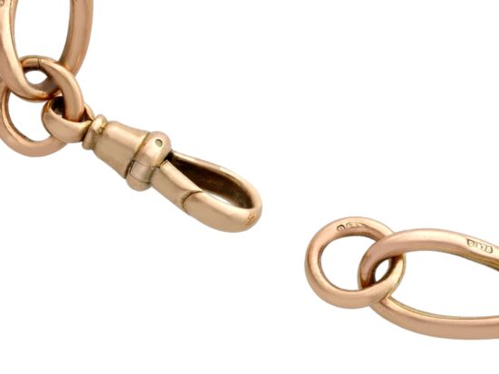 Gold Bracelet Clasp Open