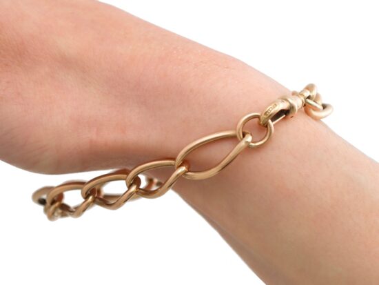 Gold Bracelet Wrist View