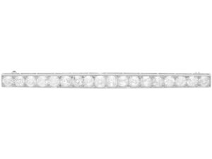 Old Cut Diamond Line Brooch
