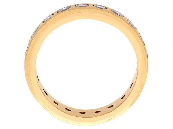 Vintage Eternity Ring Yellow Gold UK
