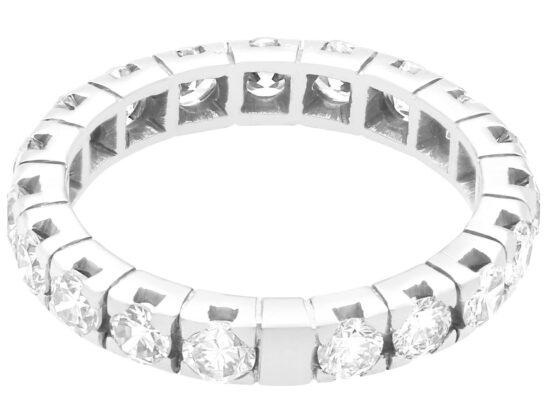 19 Stone Diamond Eternity Ring