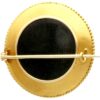 Victorian Onyx Brooch with Diamonds reverse