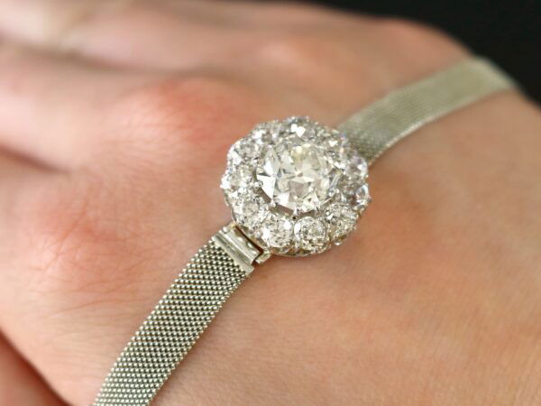 Antique Luxury Diamond Bracelet
