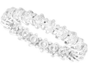 White Gold Full Eternity Ring