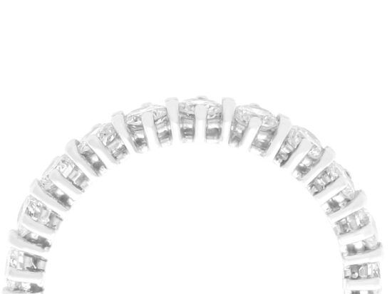 vintage White Gold Full Eternity Ring
